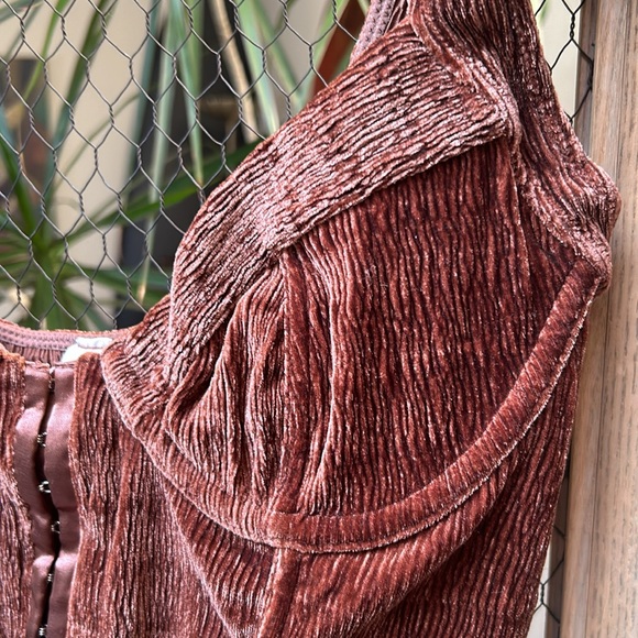 Urban Outfitters Out From Under Luna Velvet Bodysuit - Picture 3 of 11